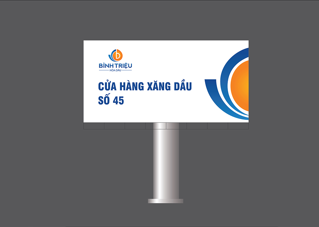 BÌNH TRIỆU - Thiết kế logo và hệ thống nhận diện thương hiệu công ty hoá dầu Bình Triệu